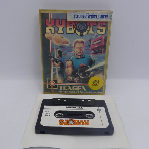 Xybots Amstrad CPC cassette used, classic arcade shooter