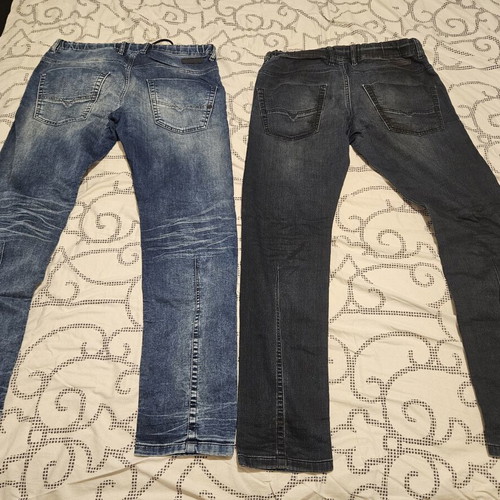 Diesel jeans, pack of 2, size 30, blue