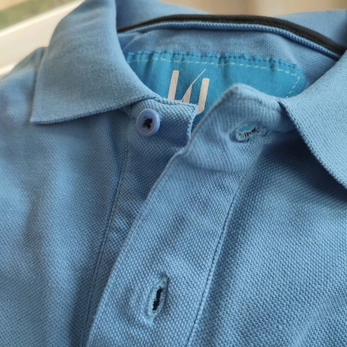 Leonardo Uomo Polo shirt men's new, size M, blue
