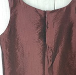 Sleeveless lace dress burgundy medium large used