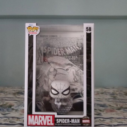 The Amazing Spider-Man Funko Pop! Comic Cover Figure #58 like new