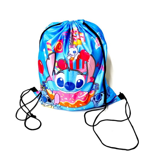 Disney Stitch Set of 2 Kids Backpacks and 2 Pencil Cases like new