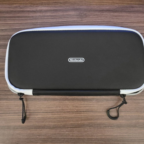 Nintendo Switch OLED screen protector and case used