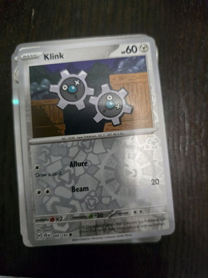 Klink Pokemon card new