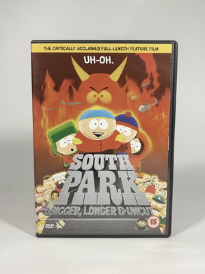 South Park Bigger, Longer & Uncut DVD like new with English subtitles