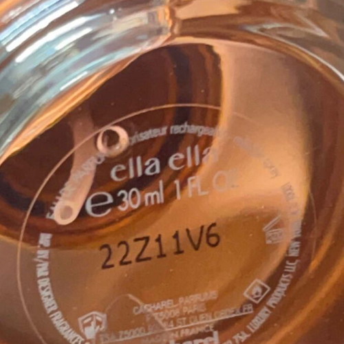 Ella Ella Cacharel eau de parfum like new 30 ml with gift miniature 5 ml