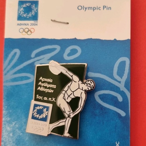 Pins Athens 2004 Ancient Athlete Statues series new set of 6