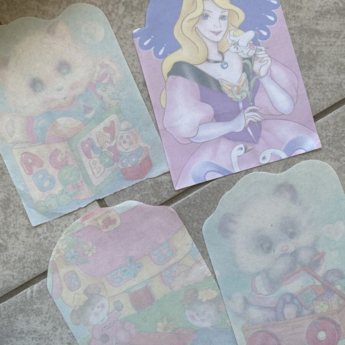 Small letter papers pack like new, perfect designs