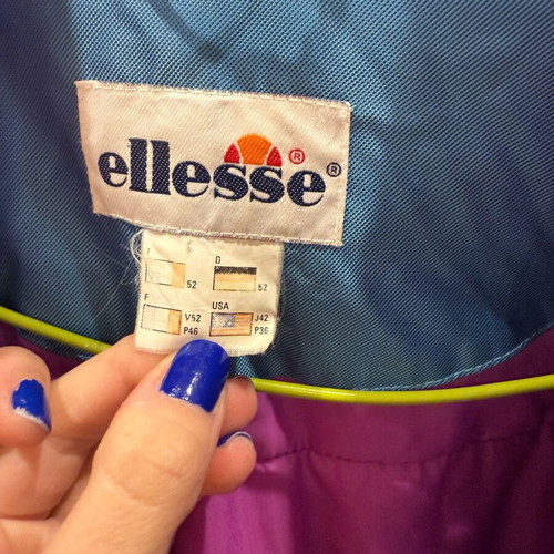 Oversized Ellesse jacket used, multicolor, size XL