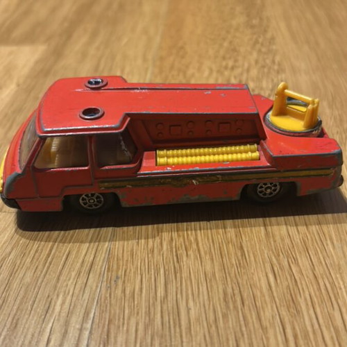Corgi High Speed Fire Engine die-cast toy car used