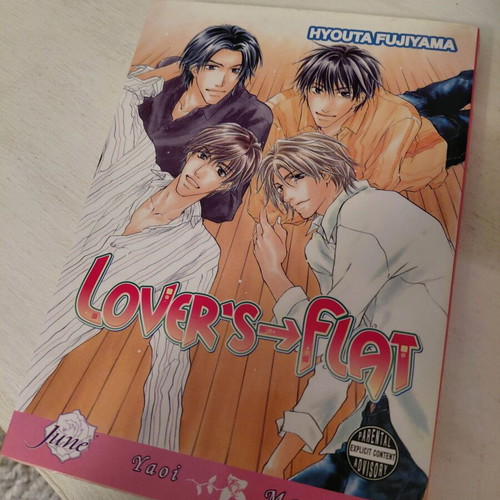 Lovers Flat yaoi manga used in excellent condition