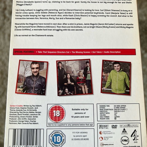 Shameless Season 4 Boxset DVD σαν καινούργιο με αγγλικούς υπότιτλους