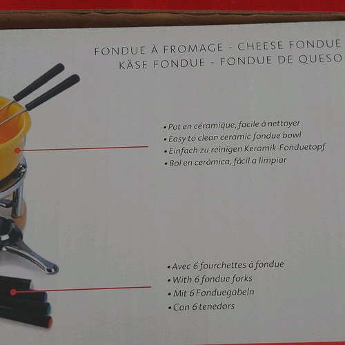 Beka cheese fondue new with tealight