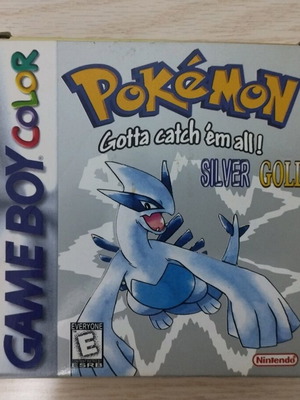 Pokémon Silver Gold for Game Boy Color used