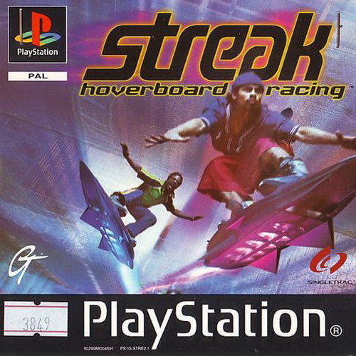 Streak Hoverboard Racing PS1 used