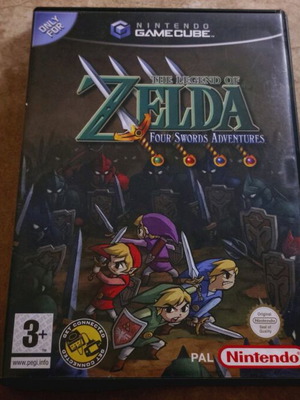 The Legend of Zelda Four Swords Adventures Nintendo GameCube used