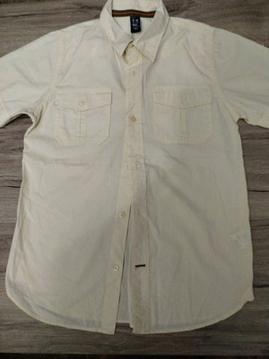 ZARA shirt for boys 9-10 years new, lemon color