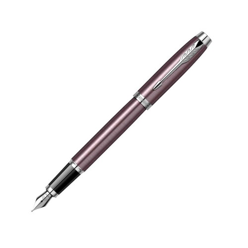 Parker IM Light Purple CT Fine Fountain Pen new with blue refill