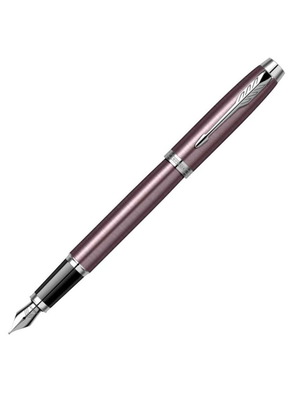 Parker IM Light Purple CT Fine Fountain Pen new with blue refill