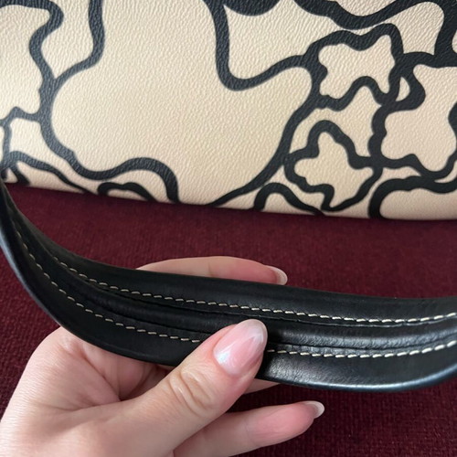 Tous shoulder bag like new, black and beige