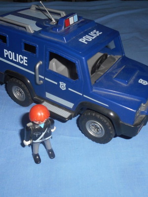 Playmobil 5187 Αστυνομικό Όχημα με Δύο Φιγούρες μεταχειρισμένο