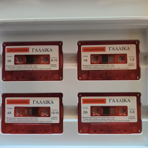 Linguaphone Speak French 4 cassettes and videocassette and book new