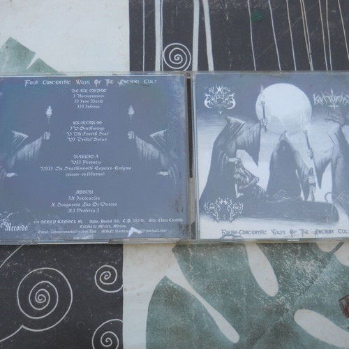 Black Empire / Kratornas / Nakkiga / Xerión Four Concentric Ways Of The Ancient Cult CD