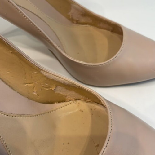 Beatris beige pumps used, size 39, with internal wear