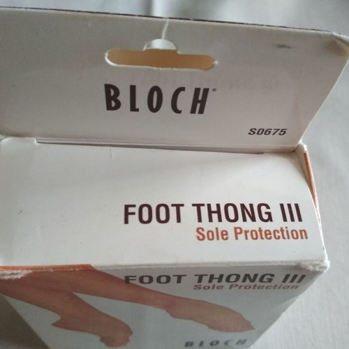 Bloch Foot Thong III used modern dance shoes S0675L