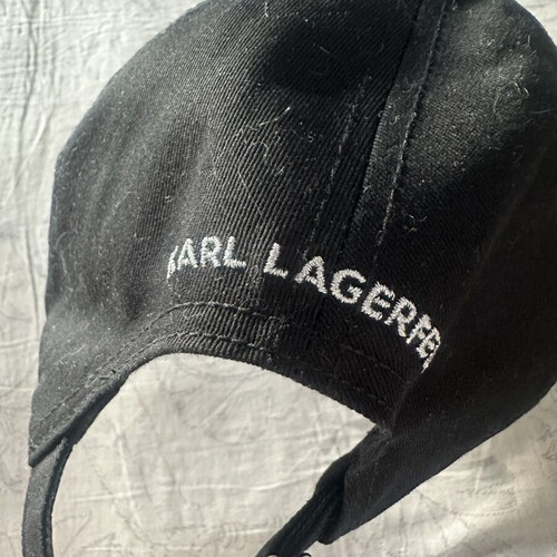 Karl Lagerfeld hat like new, black, size S