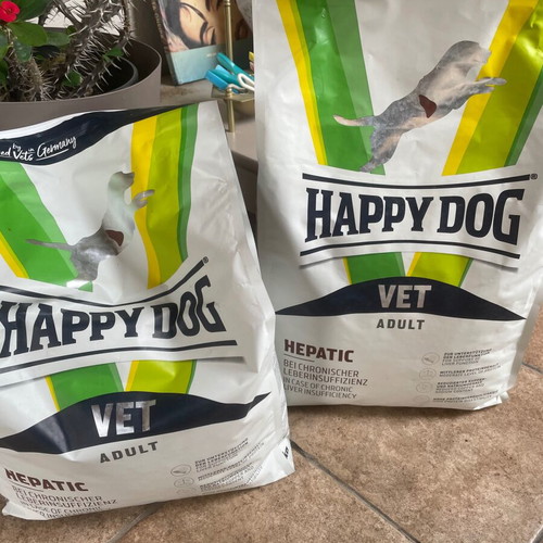 Happy Dog Hepatic clinical dry food 6kg new