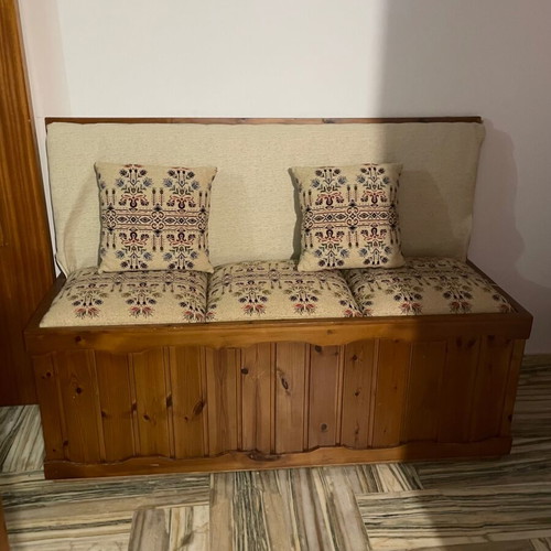 Kanapedaki storage bench like new, convenient size 120x42x85