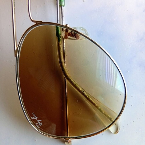 Ray Ban sunglasses used, gold