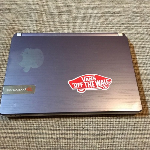 Packard Bell laptop used with Windows 7