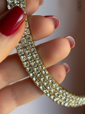 Chocker necklace silver, like new condition