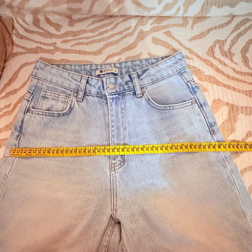 Psilomeso Koko jeans new, extra wide leg, blue, size S-M