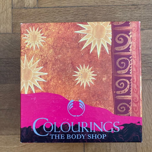 Body Shop vintage 1990 cosmetic set used