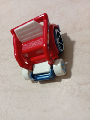 Hot Wheels Wheelie Chair μεταλλικό παιχνίδι αυτοκίνητο, σαν καινούργιο