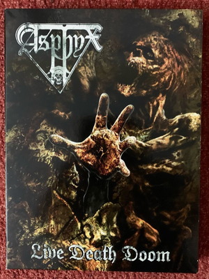 Asphyx Live Death Doom DVD + 2CD box set like new, metal