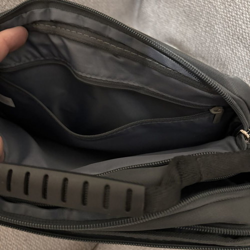 Men's OR&MI Shoulder Crossbody Bag New, Black with Multiple Pockets