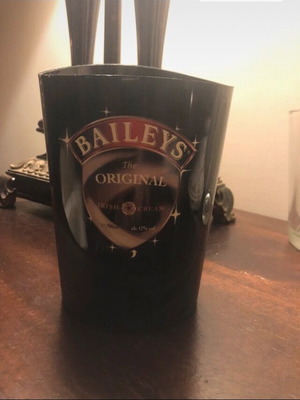 Baileys collectible promotional plastic container like new, vintage