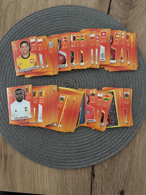 World Cup 2022 stickers used, 151 pieces with 2018 box gift