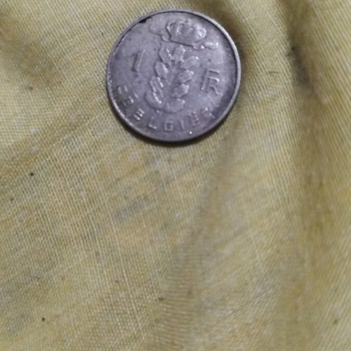 Coin from Belgium used, collectible