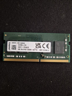 Kingston RAM 8GB 3200 DDR4 sodimm σαν καινούργιο