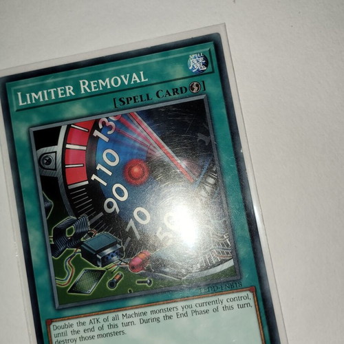 Limiter Removal Yu-Gi-Oh! spell card, common rarity