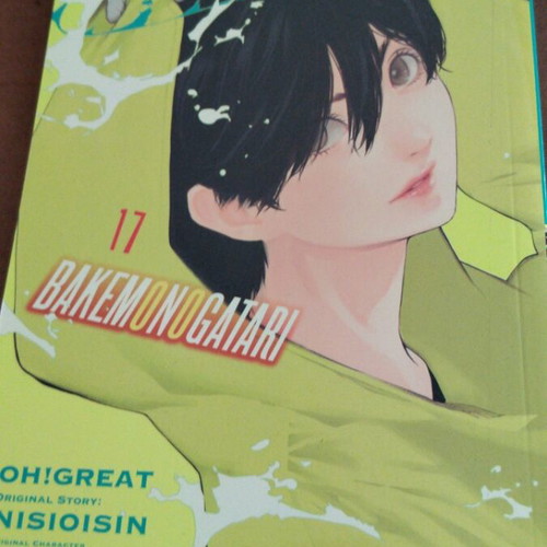 Bakemonogatari manga volume 17 new, English