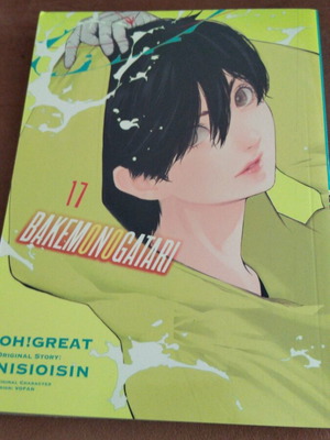 Bakemonogatari manga volume 17 new, English