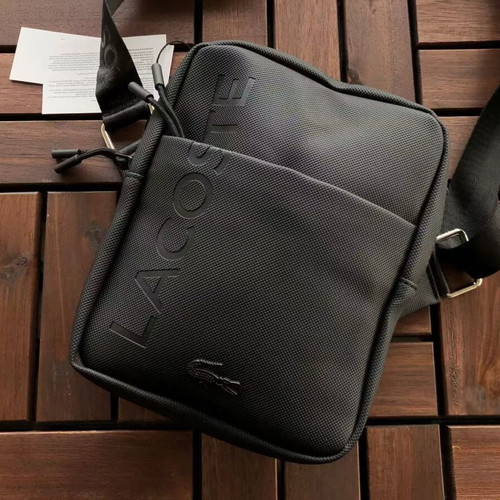 Lacoste S Flat Crossover Bag, black