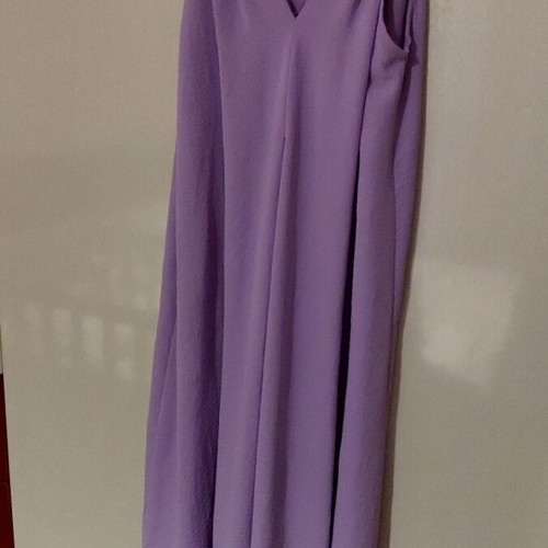Summer dress one size like new, purple, breathable and comfortable
