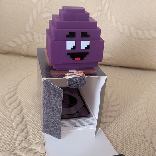 Minecraft toy from McDonald's